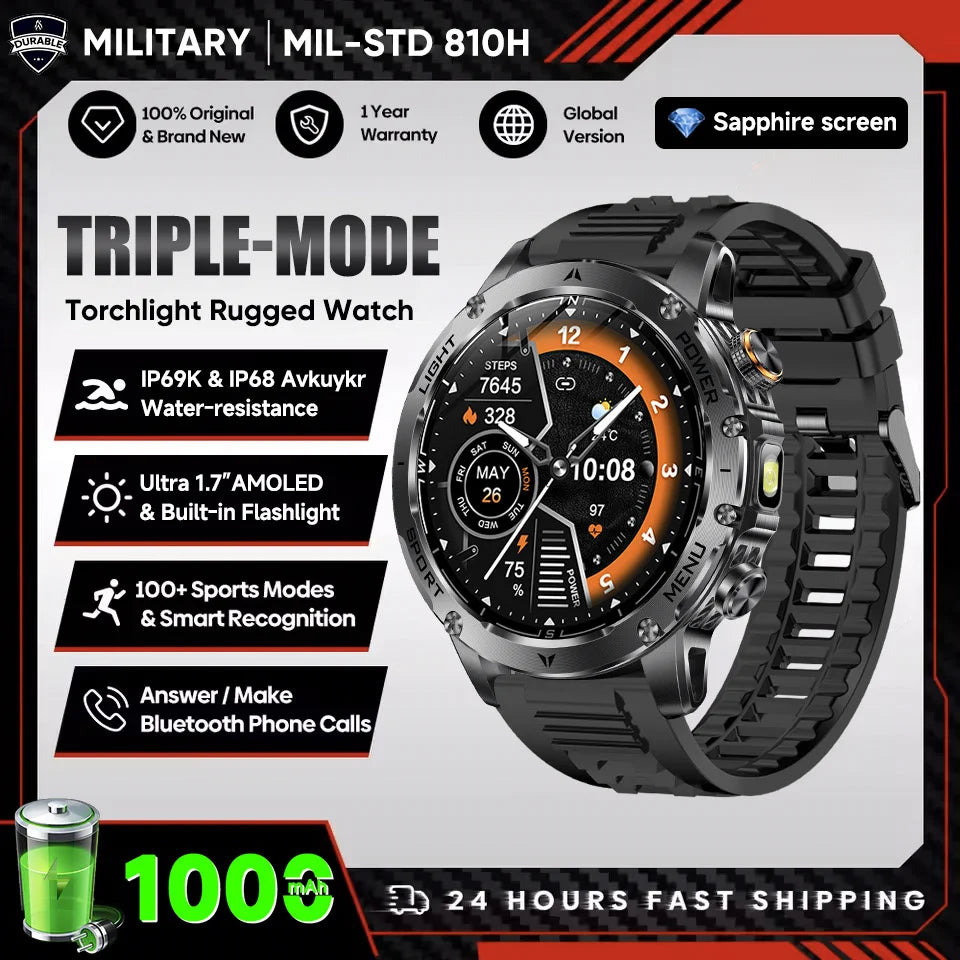 Montre Connectée Militaire