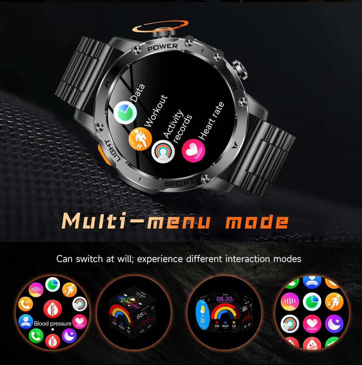 Montre Connectée Militaire