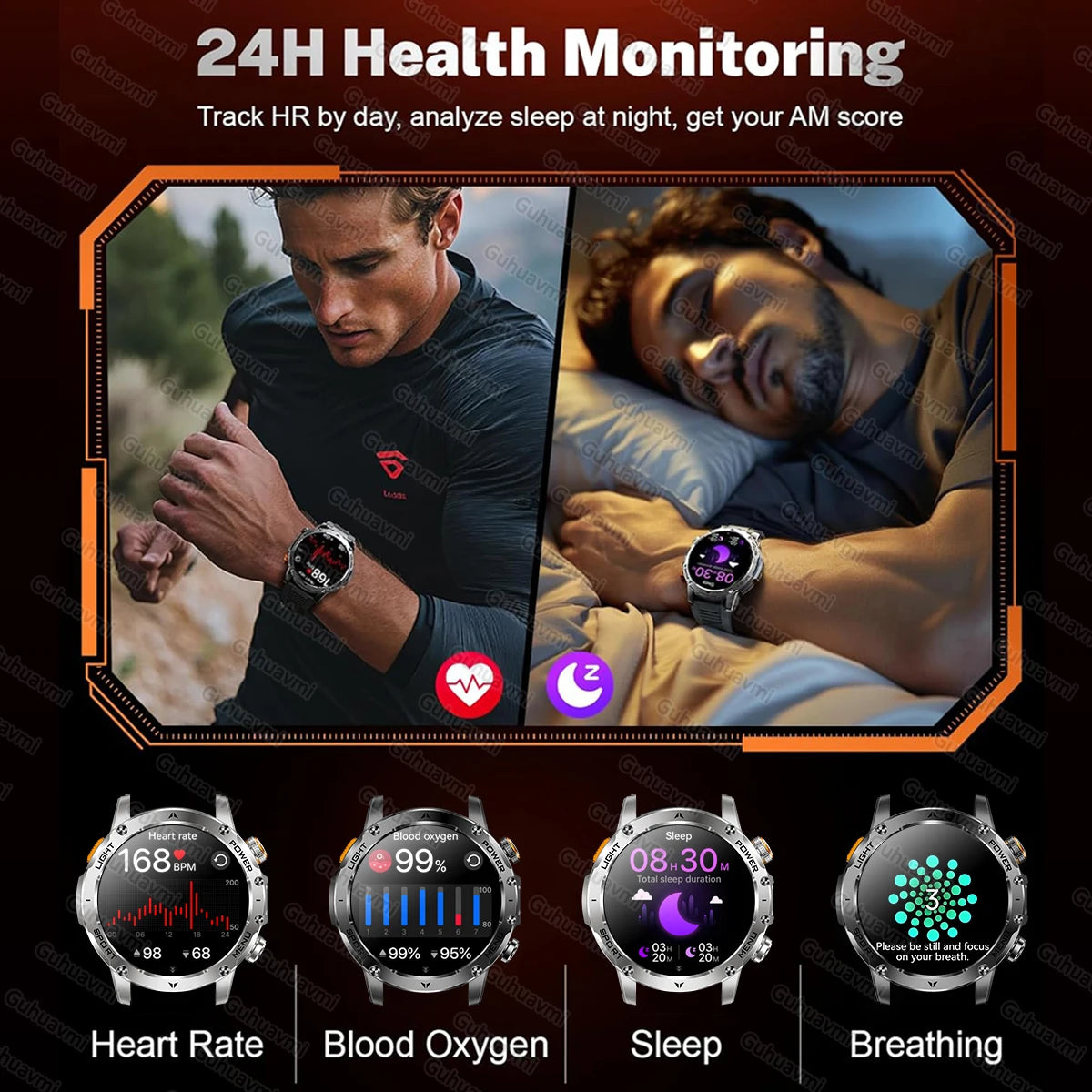 Montre Connectée Militaire