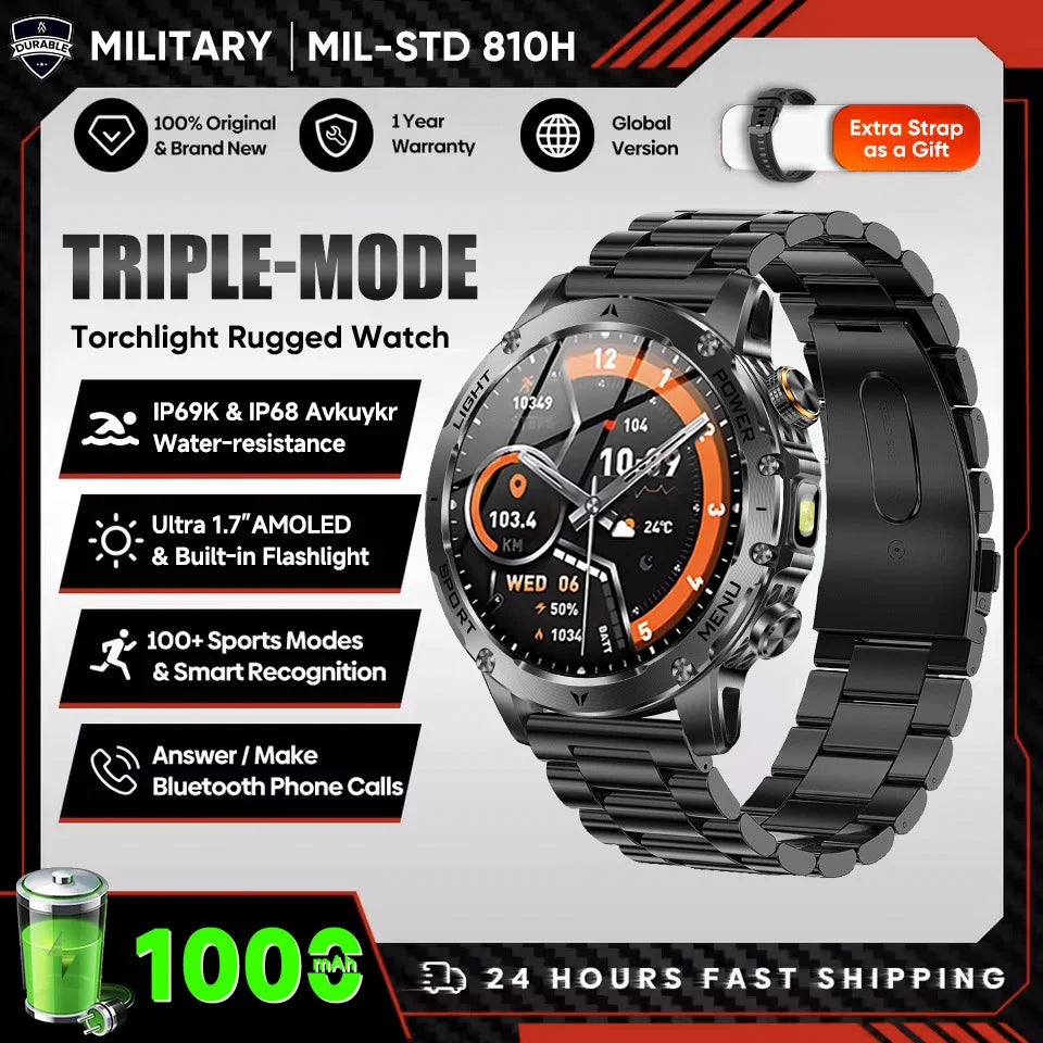 Montre Connectée Militaire