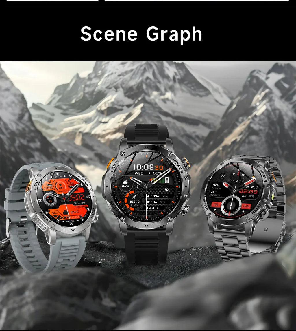 Montre Connectée Militaire