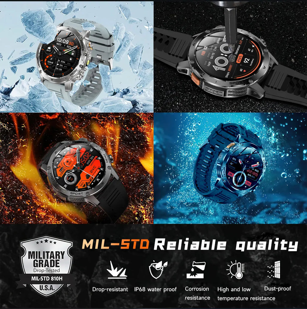 Montre Connectée Militaire