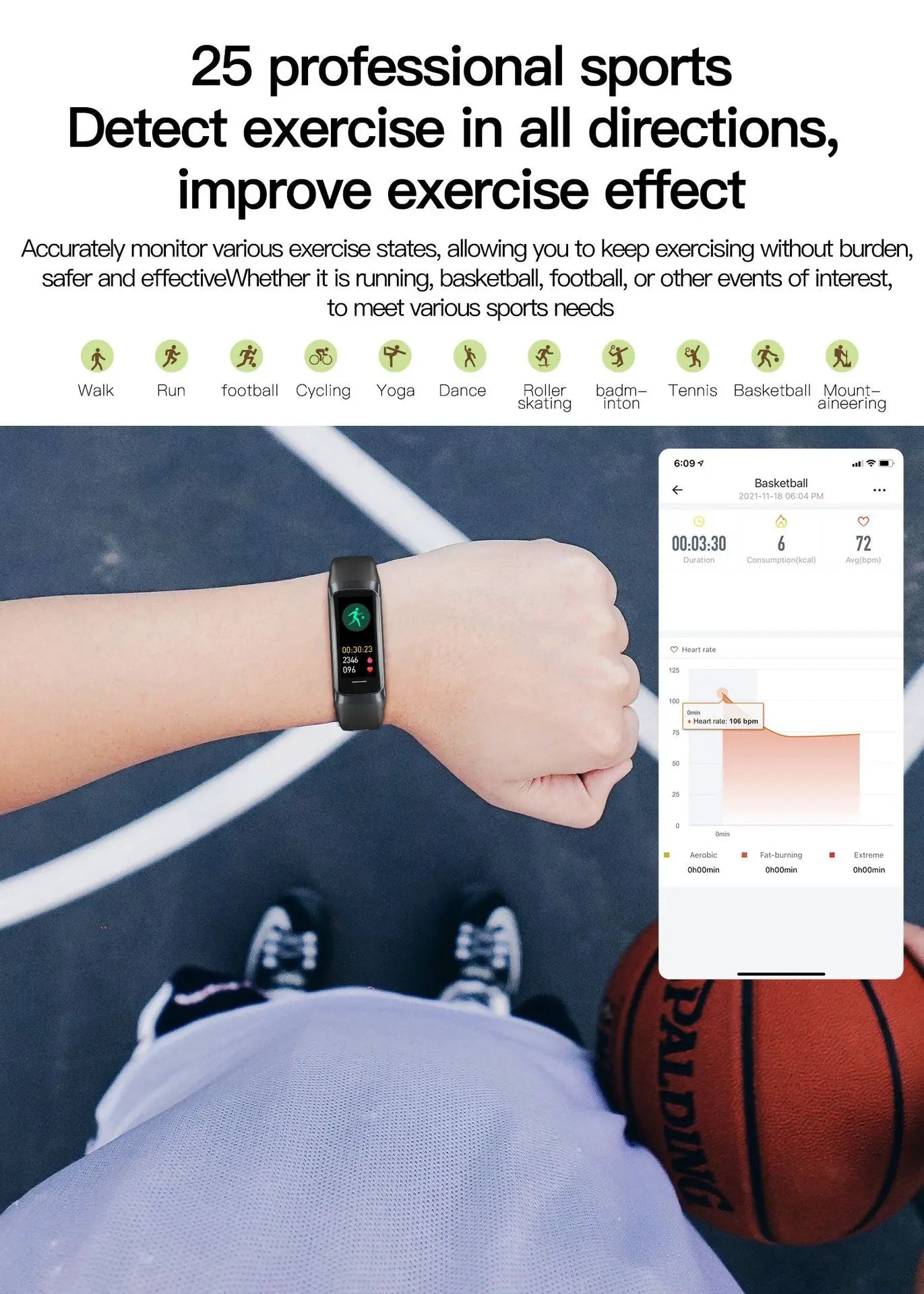 Montre Connectée Slim