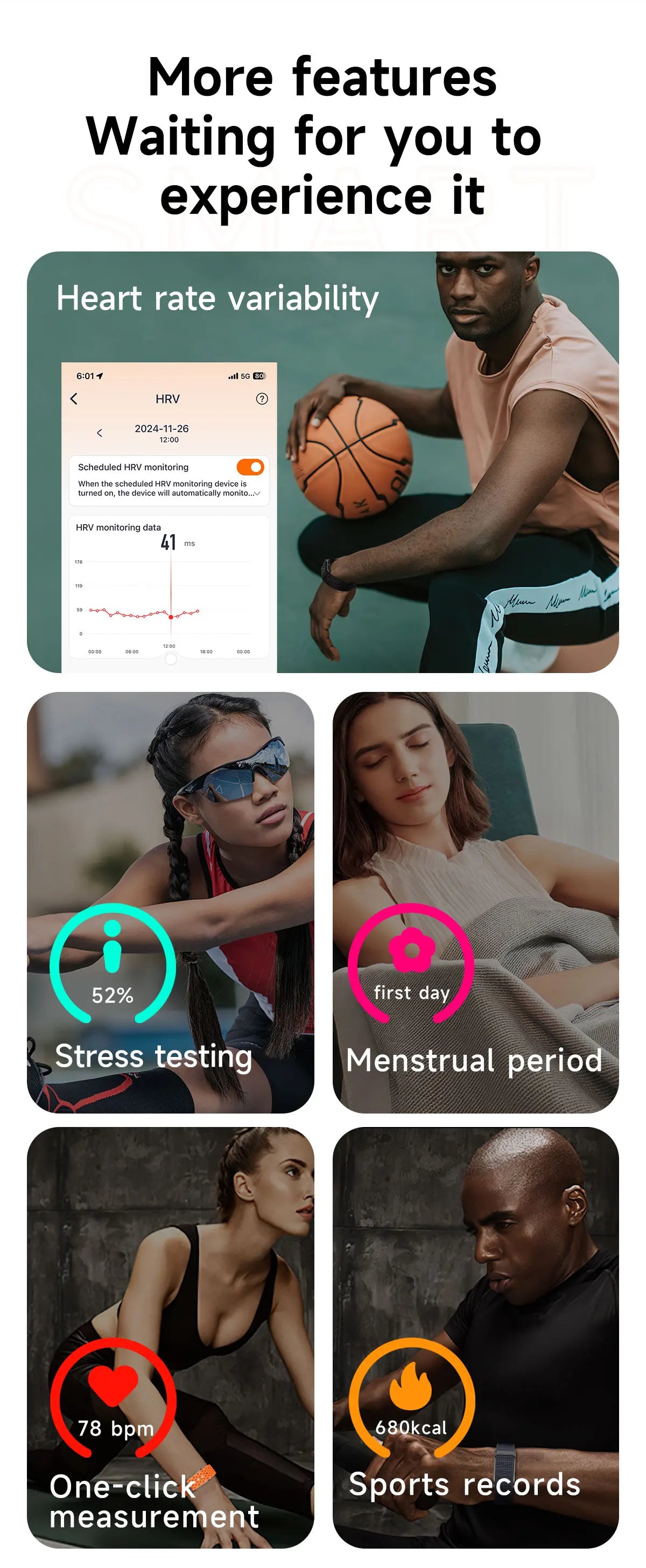 Montre Connectée Multifonction