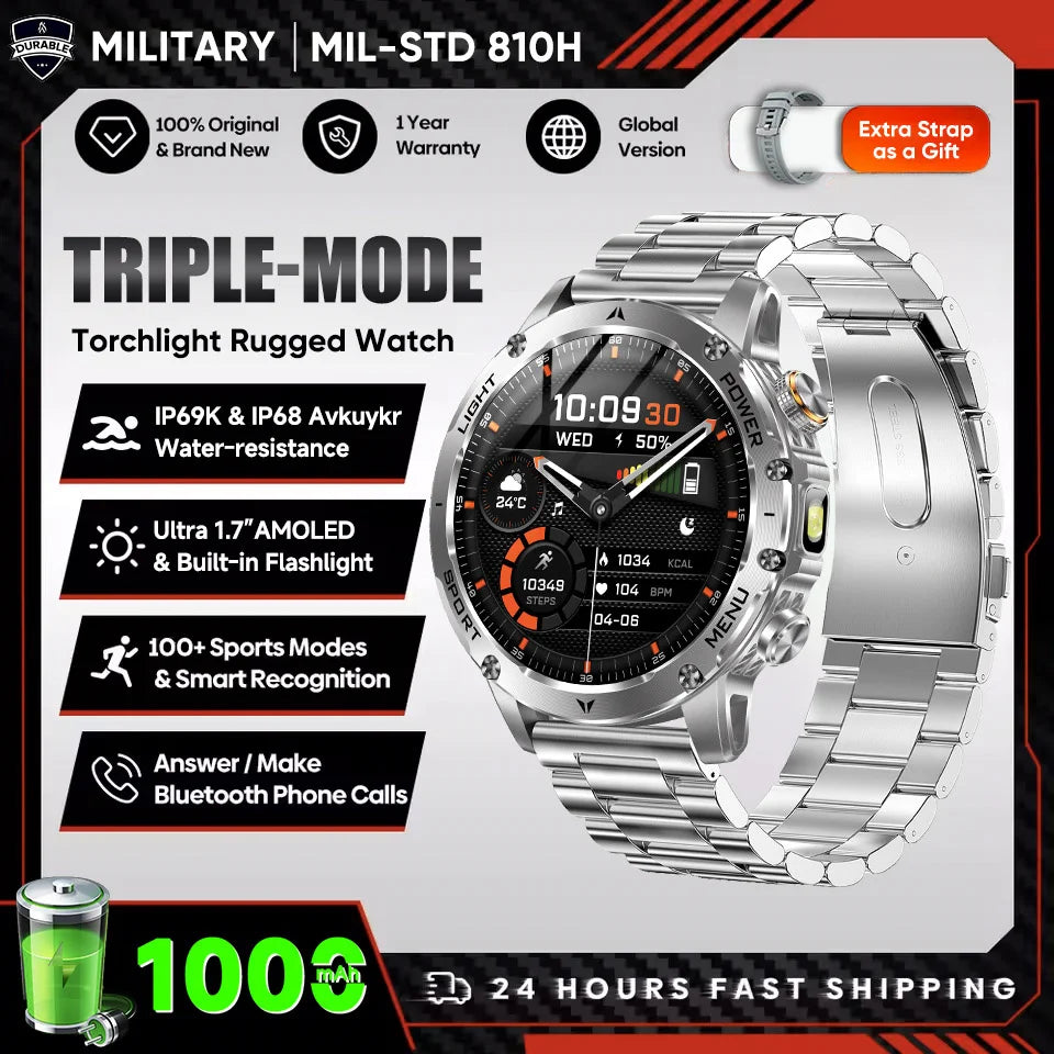 Montre Connectée Militaire