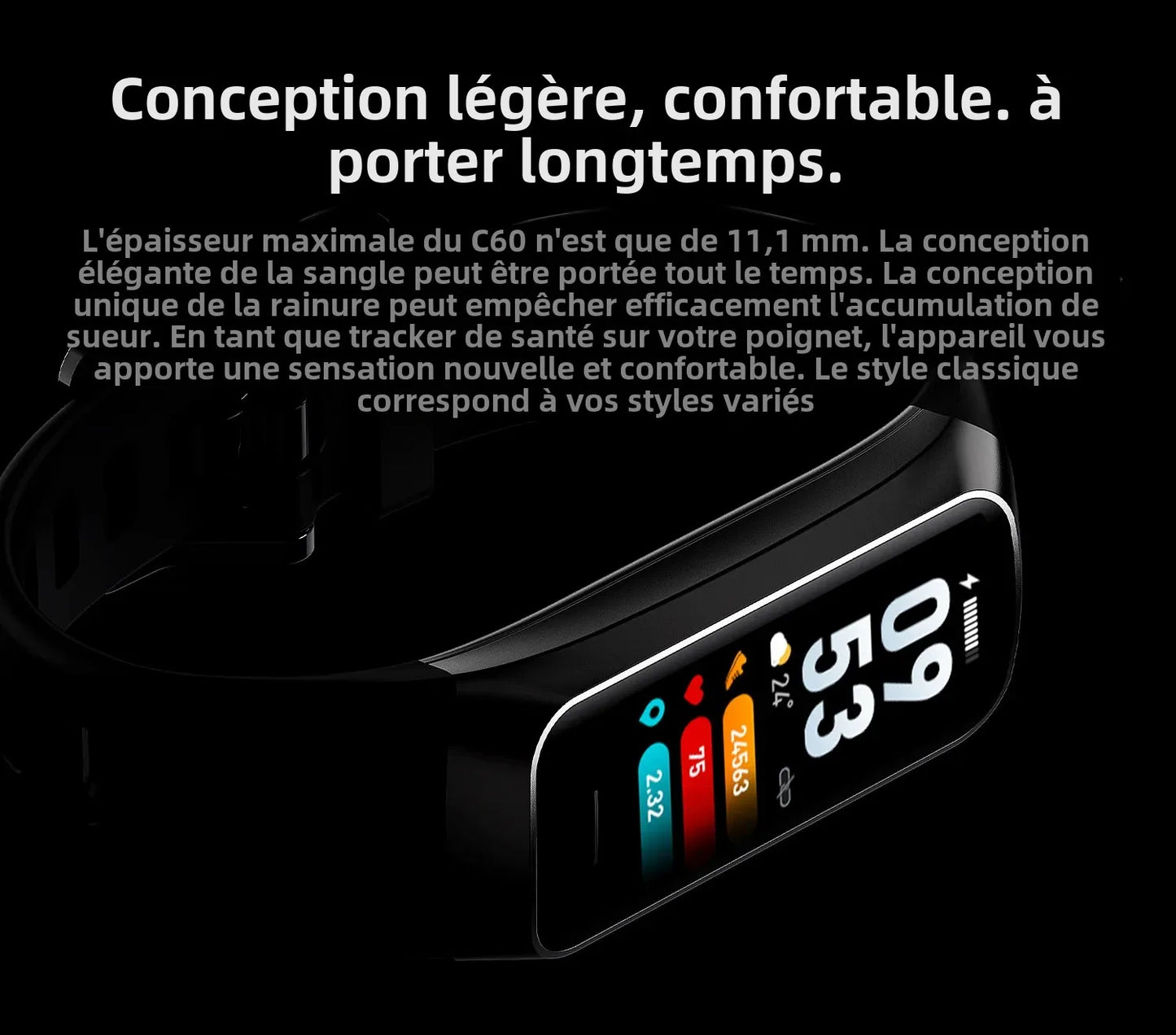 Montre Connectée Slim