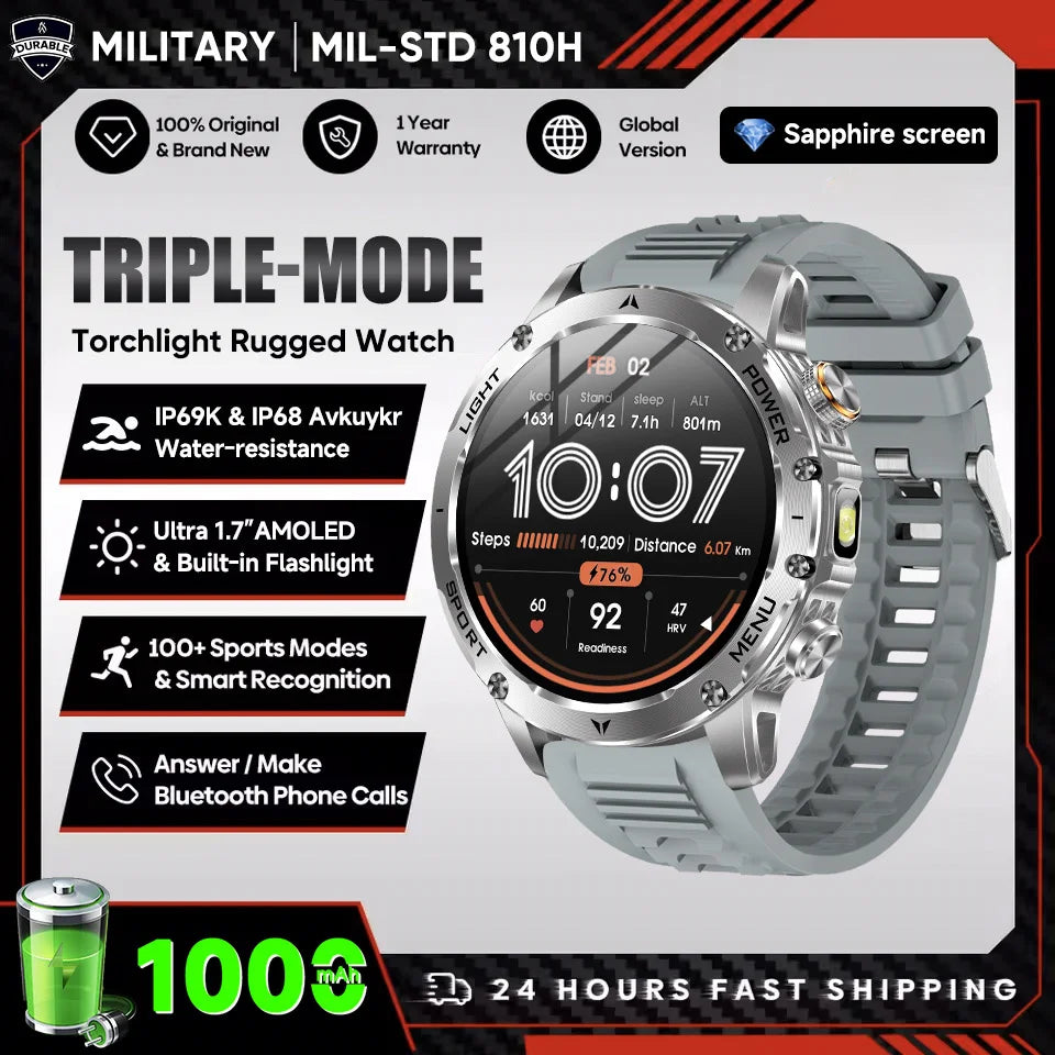 Montre Connectée Militaire