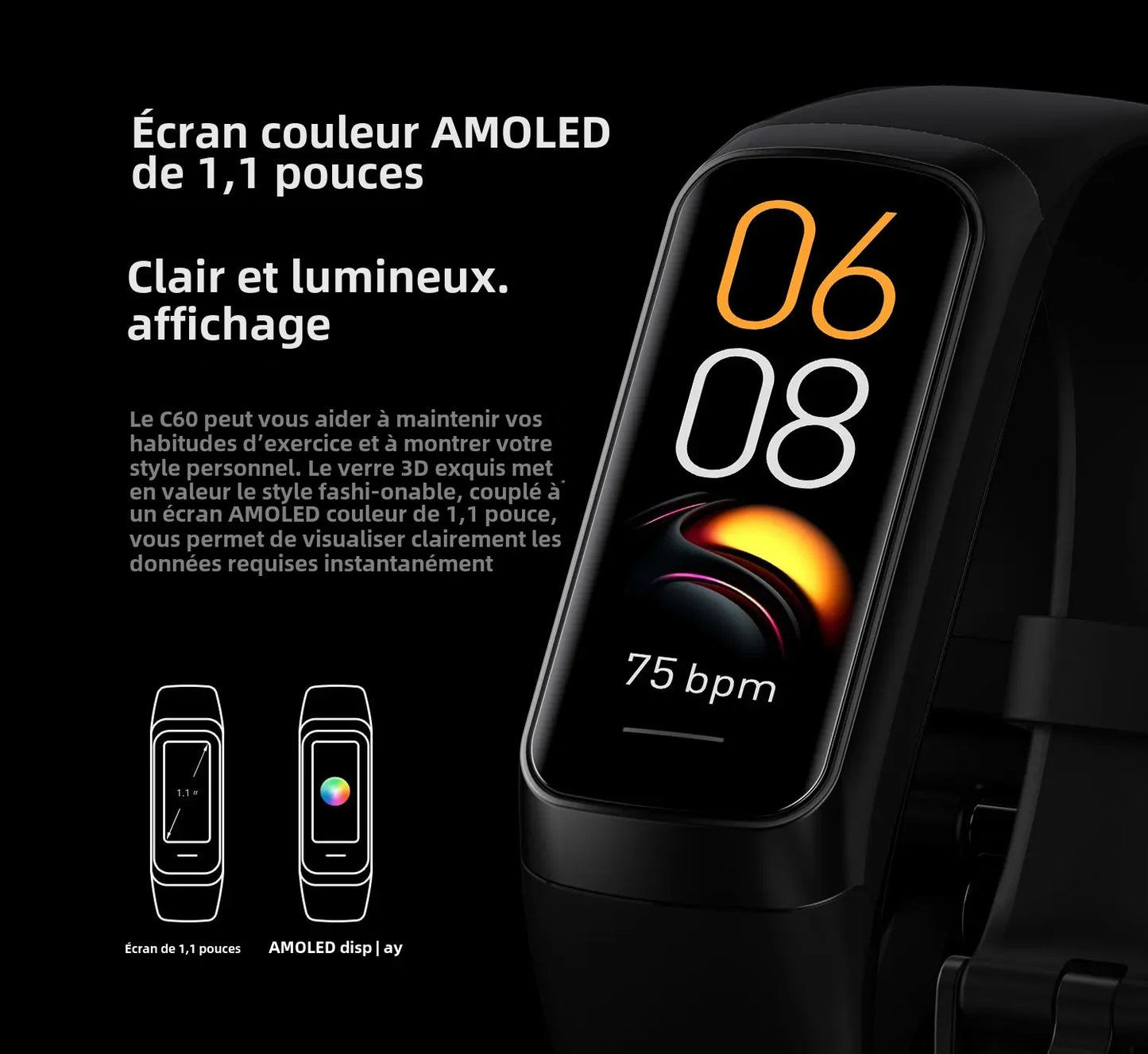 Montre Connectée Slim