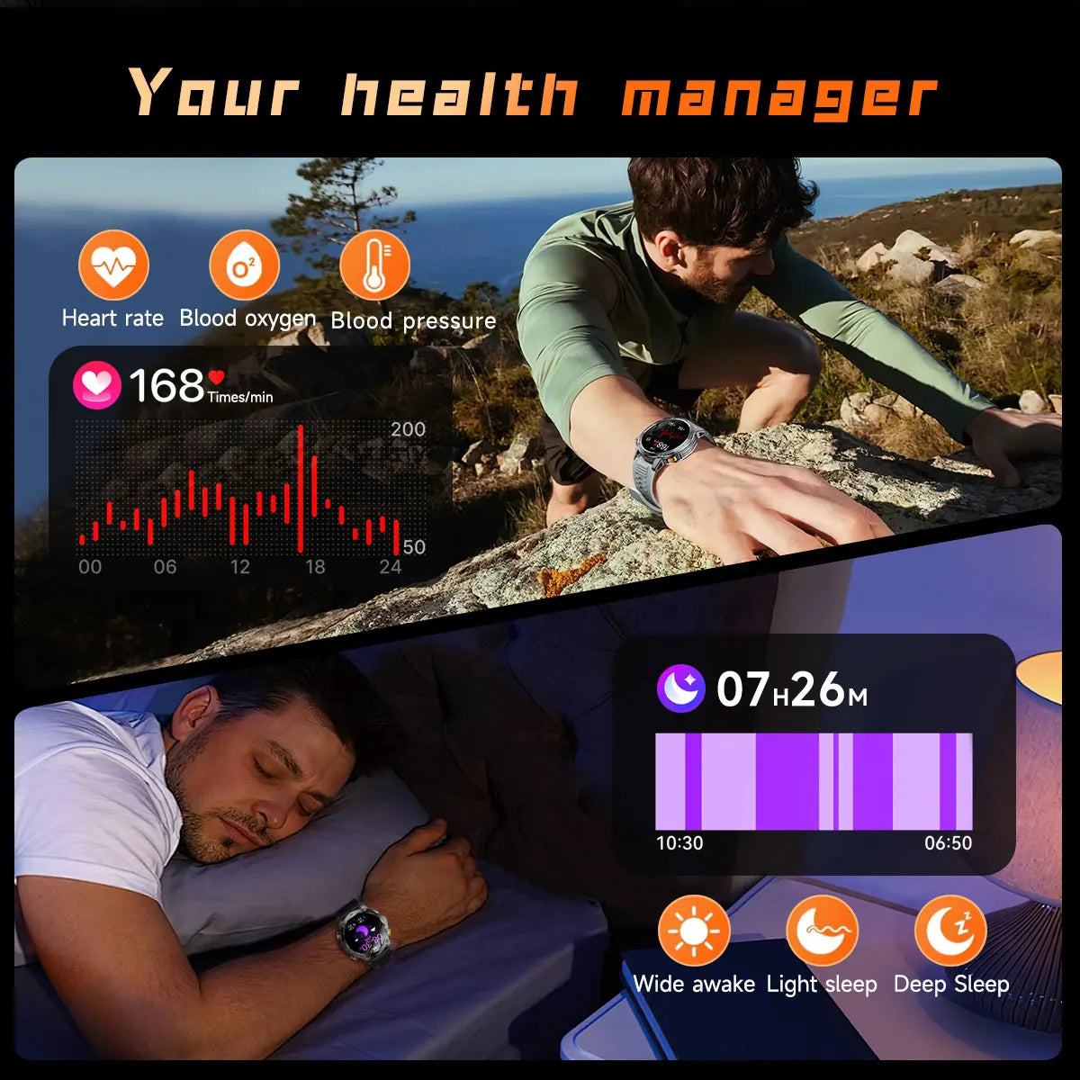 Montre Connectée Militaire