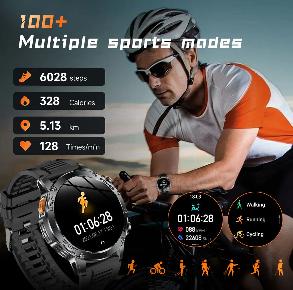 Montre Connectée Militaire